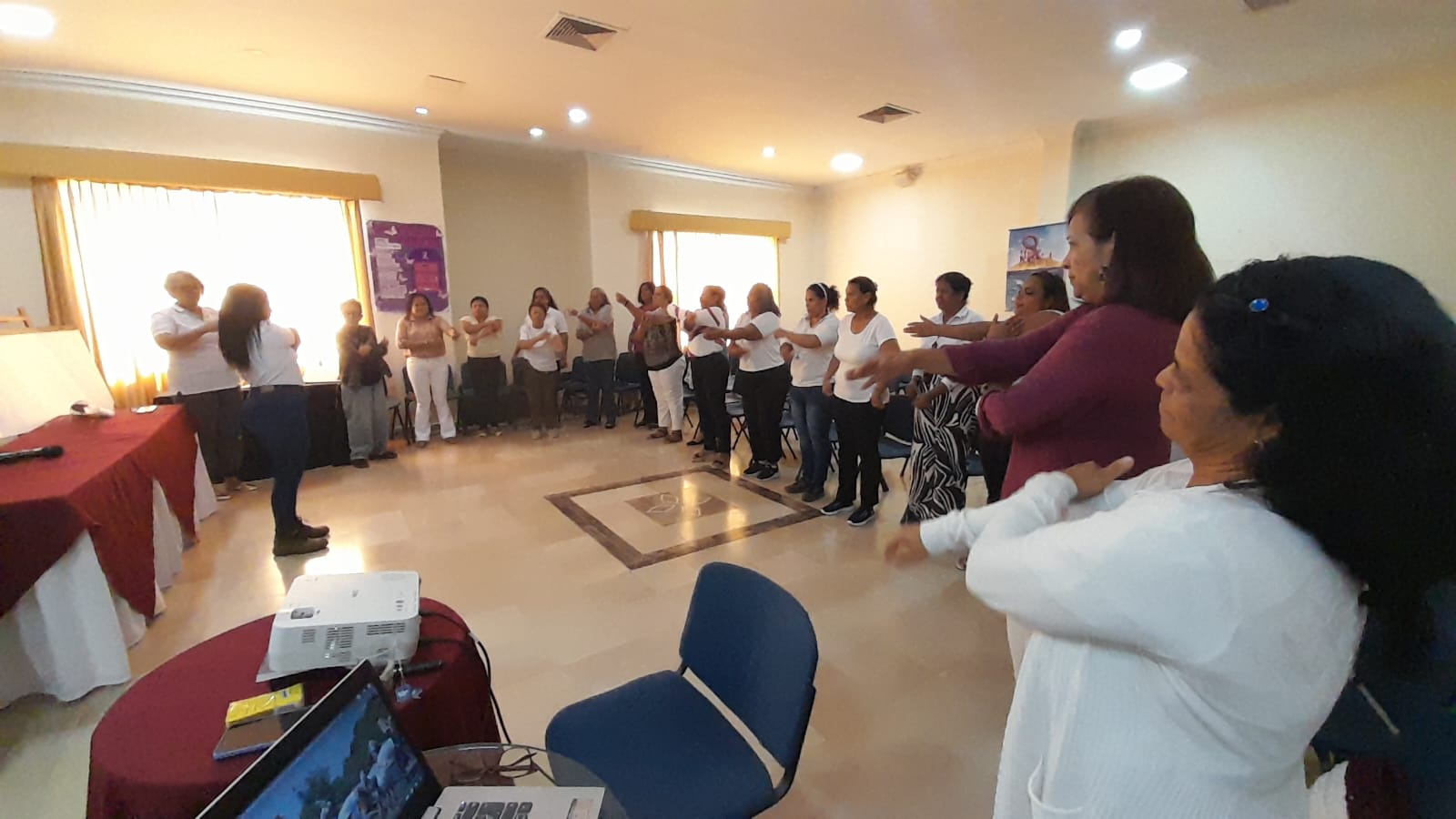 Actividad en círculo