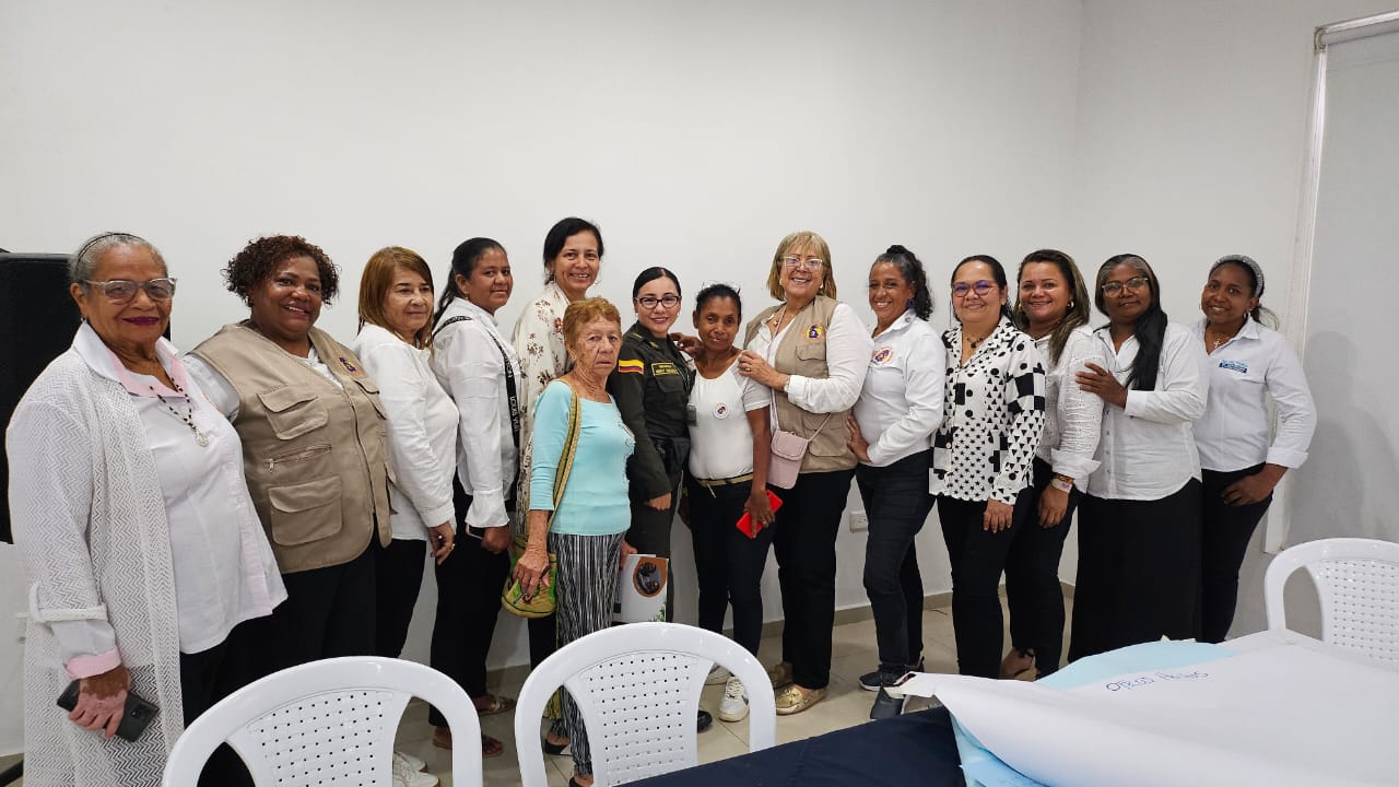 Equipo de la Red de Mujeres del Magdalena